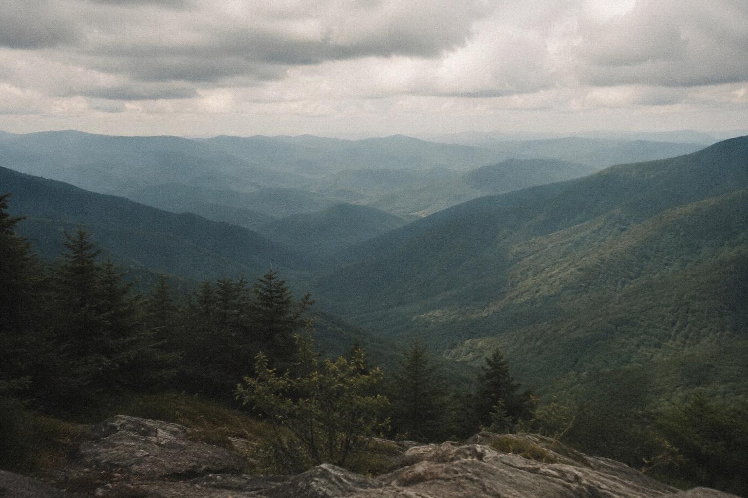Appalachian mountain range