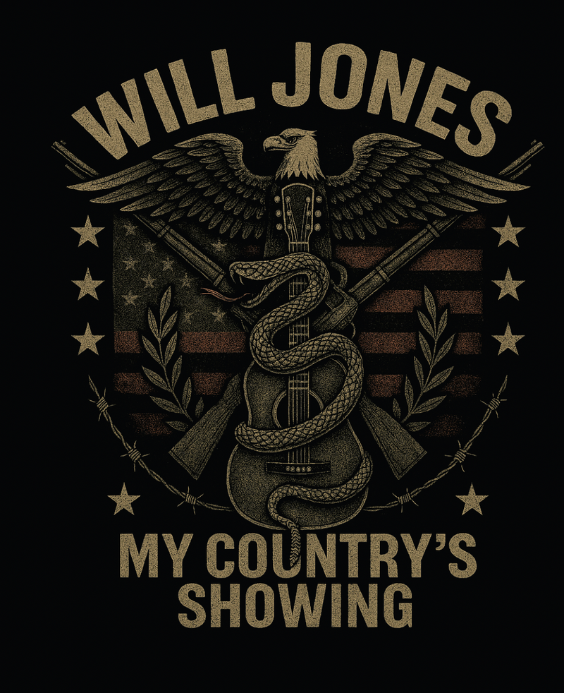 My Country's Showing Tee