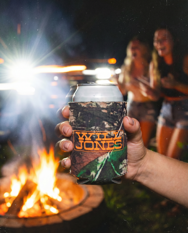 Woodland Camo Koozie